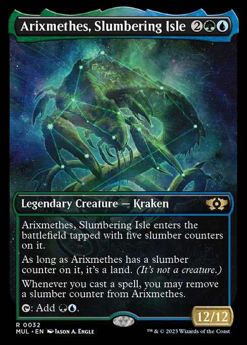 Arixmethes, Slumbering Isle