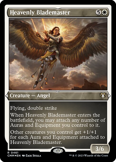 Heavenly Blademaster - Foil-Etched