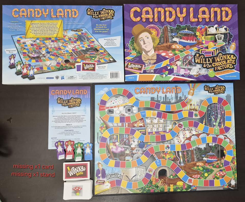 Candyland Willy Wonka Edition