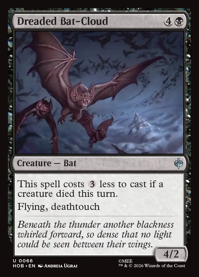 Dreaded Bat-Cloud - Foil