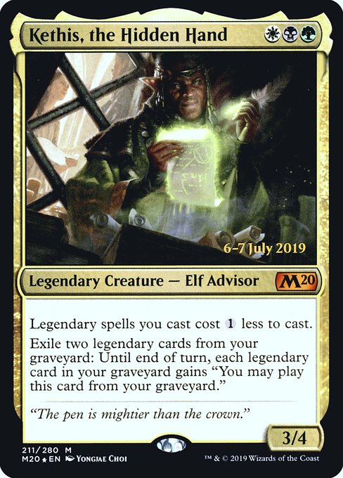 Kethis, the Hidden Hand - Foil - Prerelease Promo