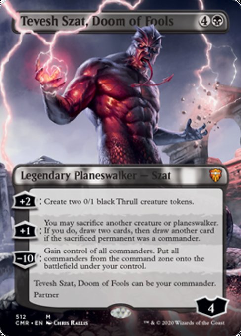 Tevesh Szat, Doom of Fools - Borderless Foil