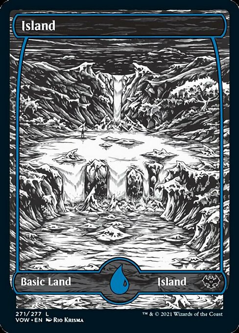 Island (271) - Full Art - Foil