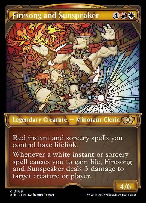 Firesong and Sunspeaker - Halo Foil