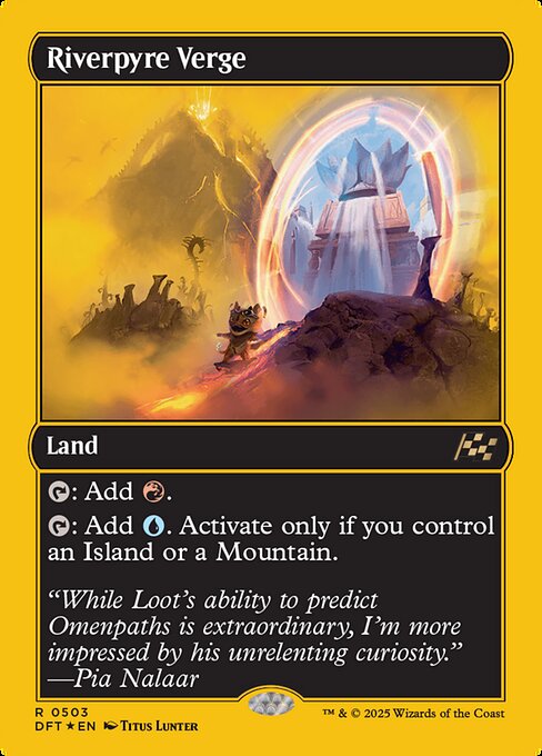 Riverpyre Verge - First Place Foil
