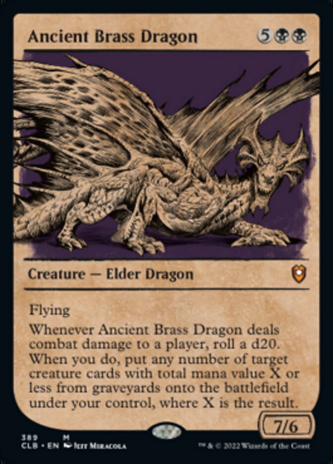 Ancient Brass Dragon - Foil
