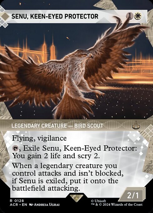 Senu, Keen-Eyed Protector - Foil