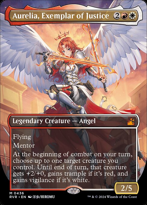 Aurelia, Exemplar of Justice - Foil