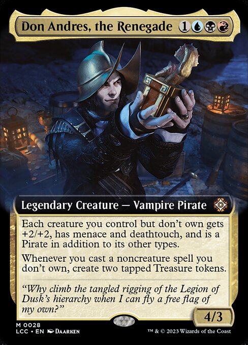 Don Andres, the Renegade - Foil