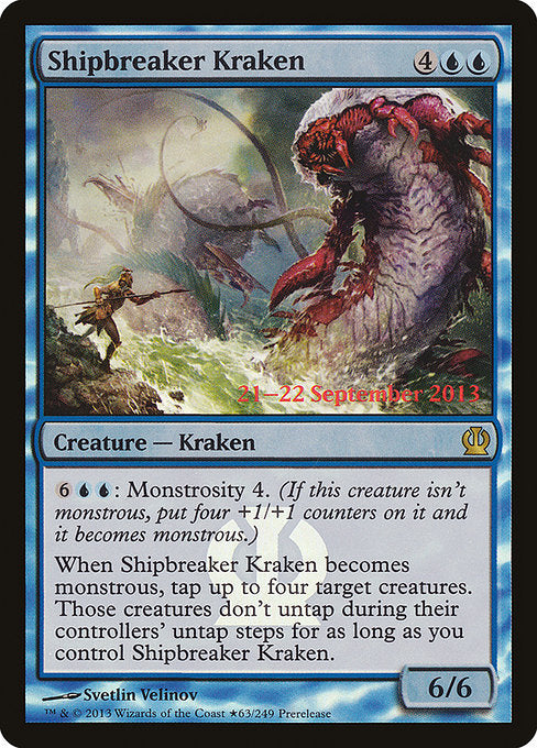 Shipbreaker Kraken - Foil - Prerelease Promo