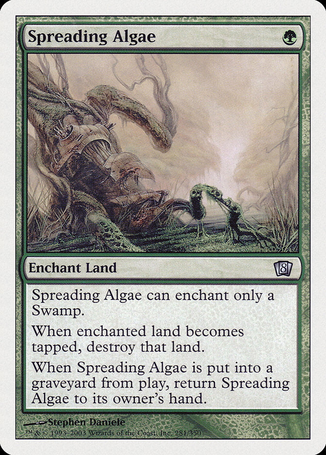 Spreading Algae - Foil