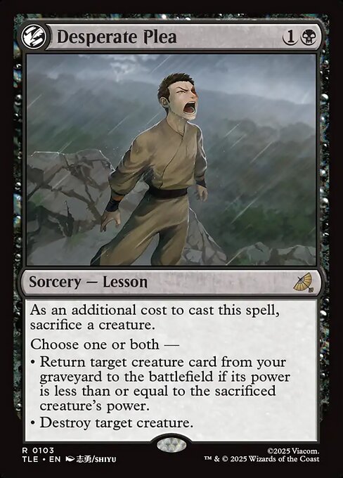 Desperate Plea - Foil