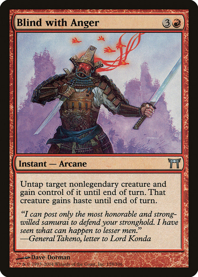 Blind with Anger - Foil
