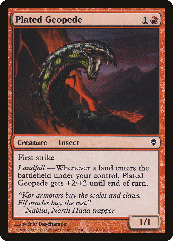 Plated Geopede - Foil