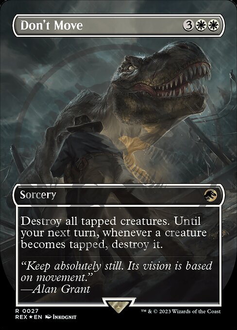 Don't Move - Emblem Foil