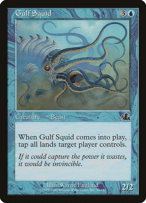 Gulf Squid - Foil
