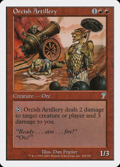 Orcish Artillery - Foil