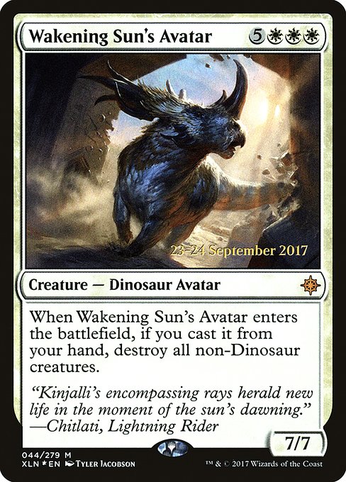 Wakening Sun's Avatar - Foil - Prerelease Promo