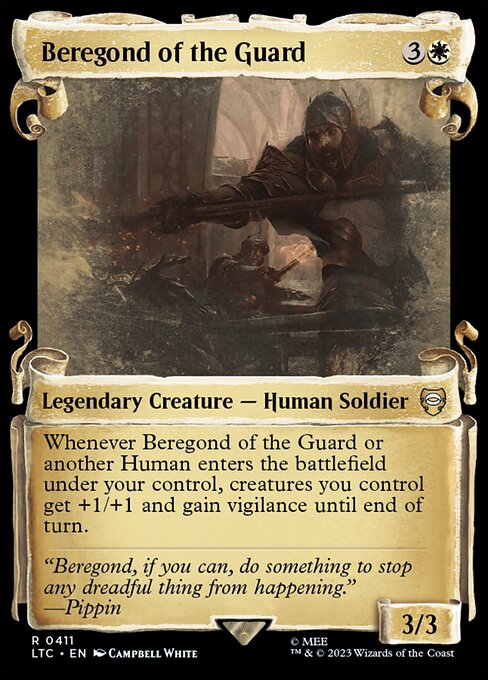 Beregond of the Guard - Silver Foil