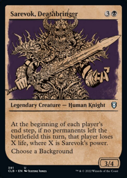 Sarevok, Deathbringer - Foil