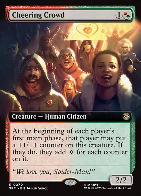 Cheering Crowd - Foil