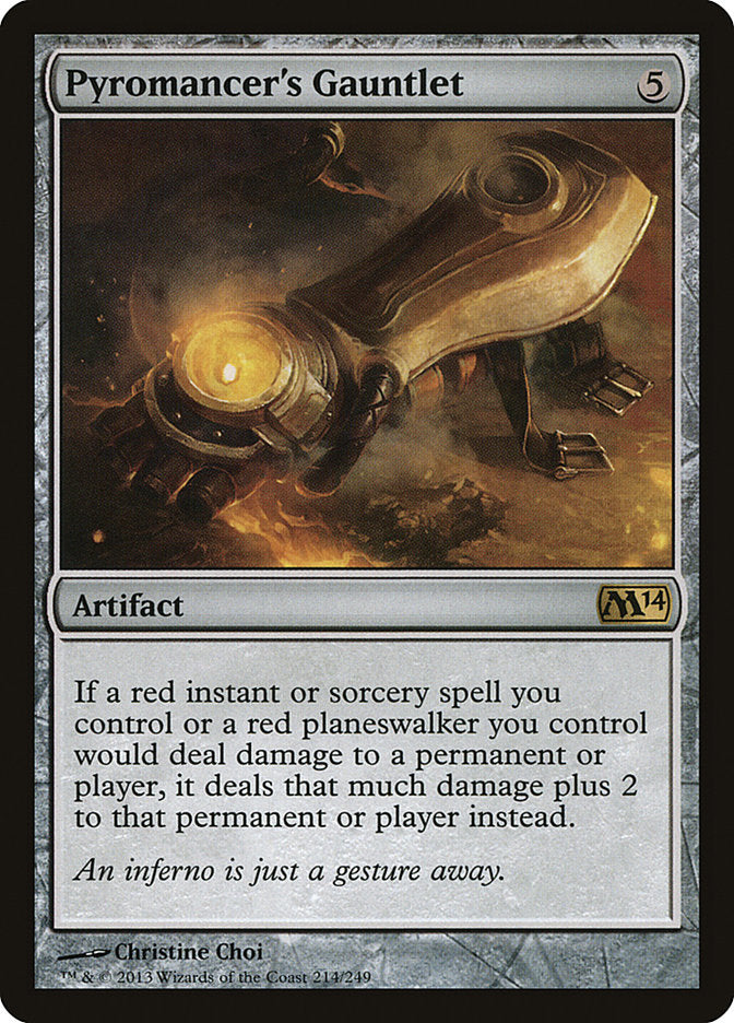 Pyromancer's Gauntlet - Foil