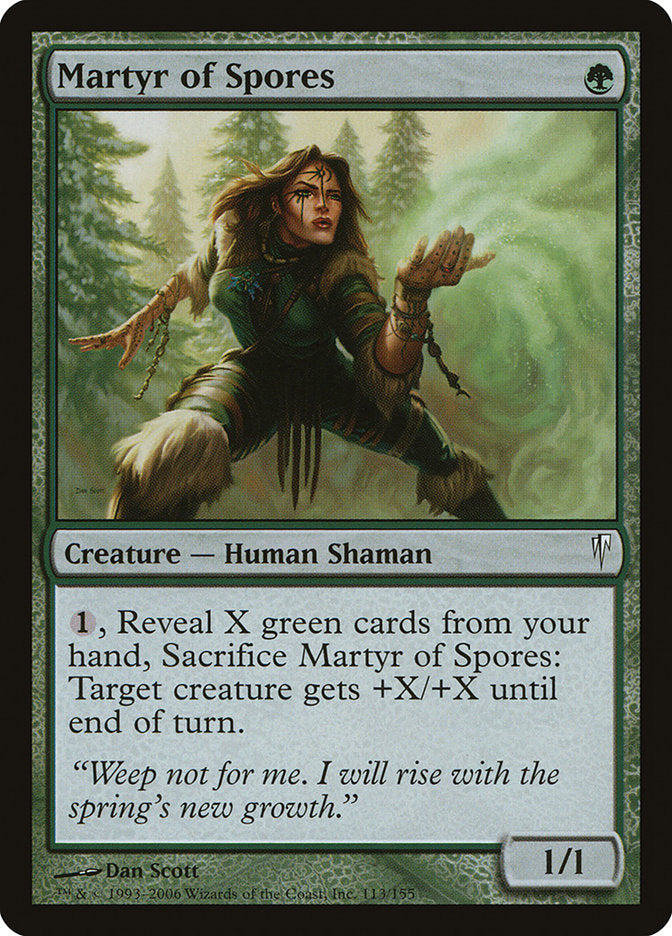 Martyr of Spores - Foil