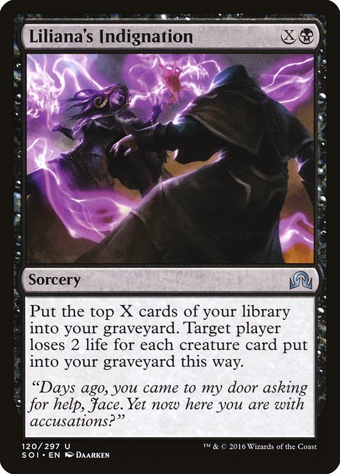 Liliana's Indignation - Foil