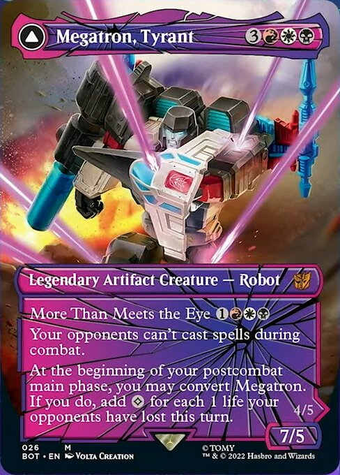 Megatron, Tyrant - Foil