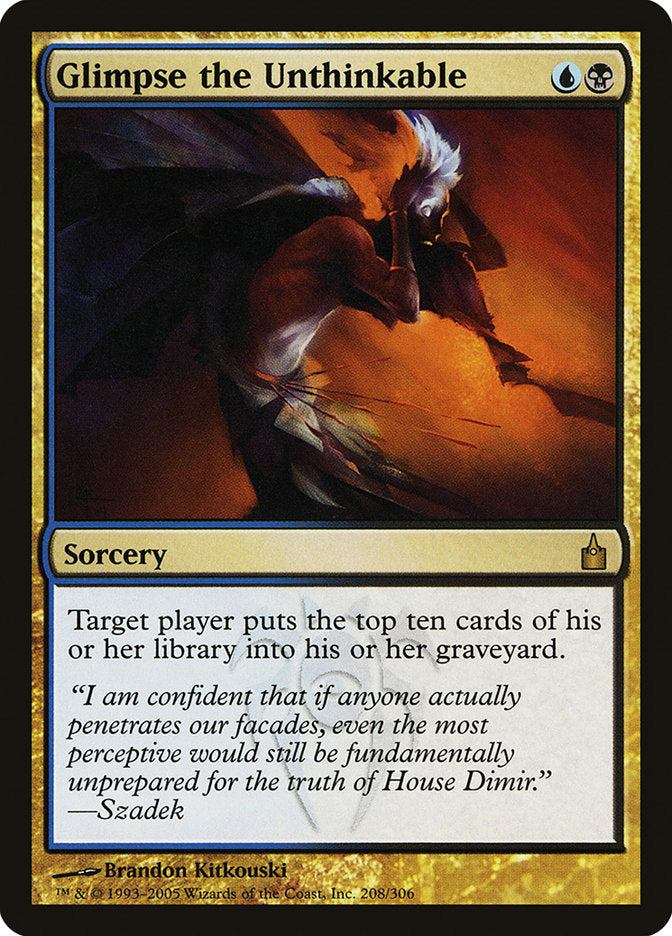 Glimpse the Unthinkable - Foil