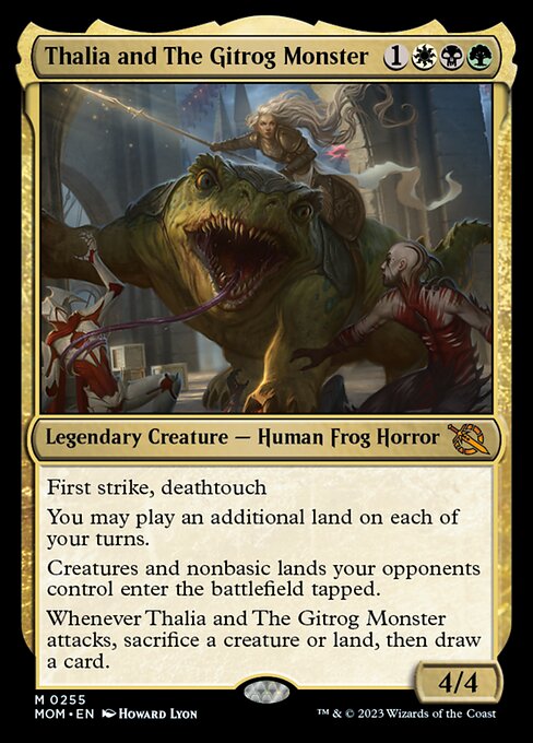 Thalia and The Gitrog Monster - Foil