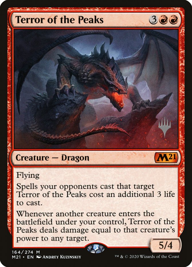 Terror of the Peaks - Foil - Promo Pack