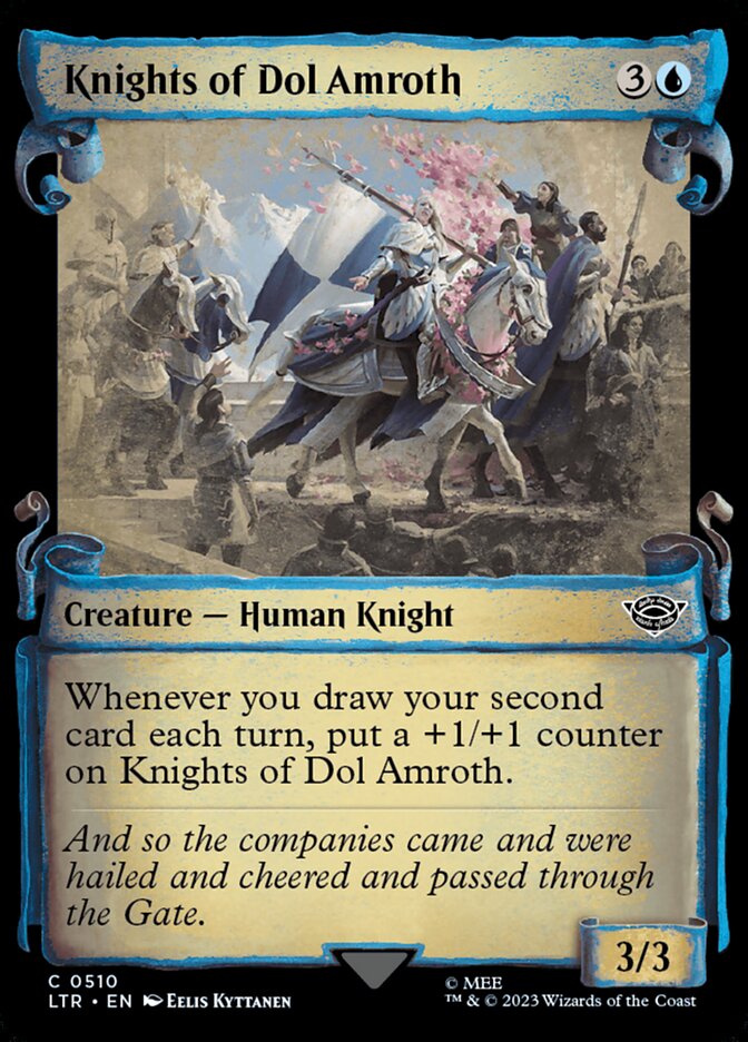 Knights of Dol Amroth - Silver Foil