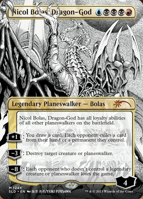 Nicol Bolas, Dragon-God  (1246) - Foil