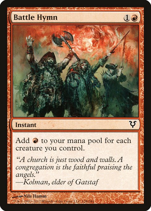 Battle Hymn - Foil