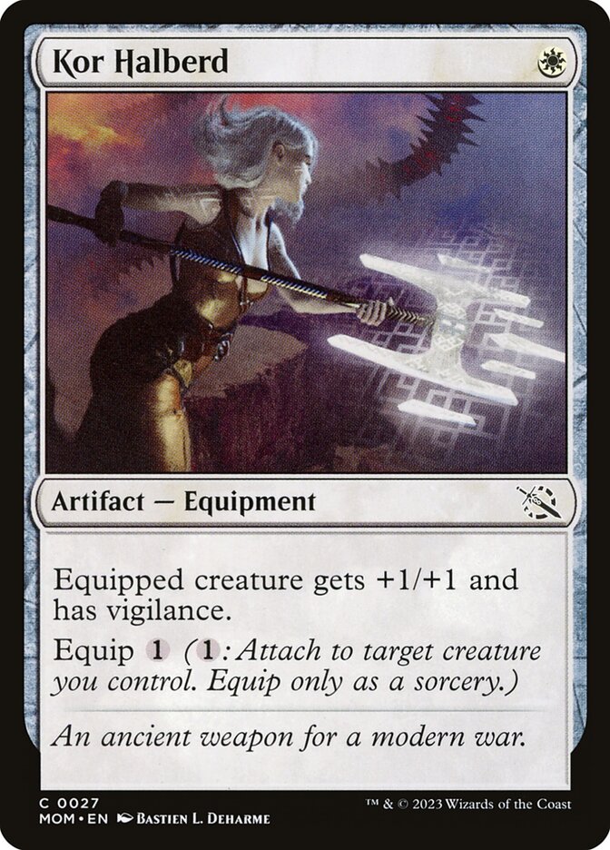Kor Halberd - Foil