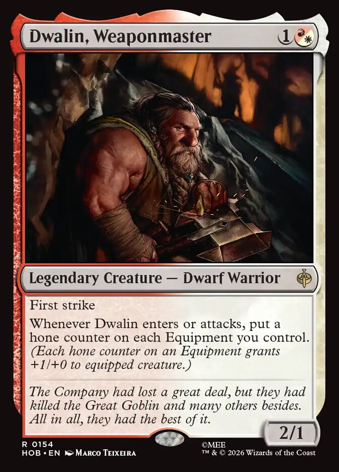Dwalin, Weaponmaster - Foil