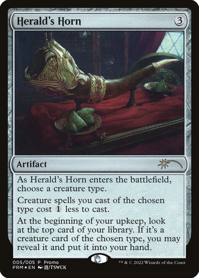 Herald's Horn - Foil - Lunar New Year of the Tiger Promo