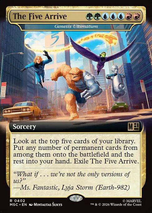 Genesis Ultimatum (The Five Arrive)