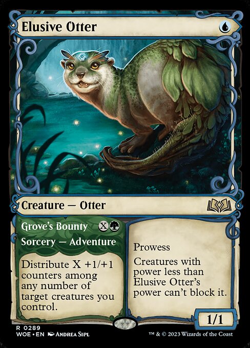 Elusive Otter - Foil