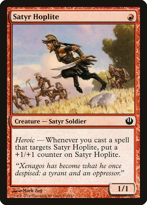 Satyr Hoplite - Foil