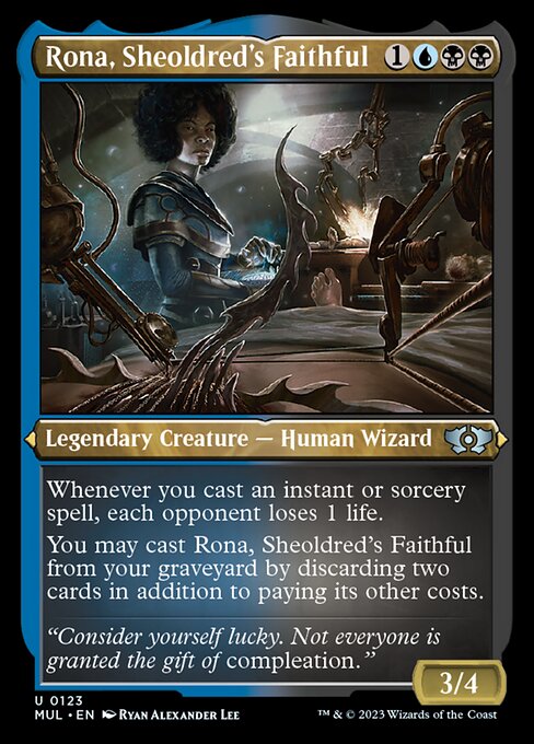 Rona, Sheoldred's Faithful - Foil-Etched