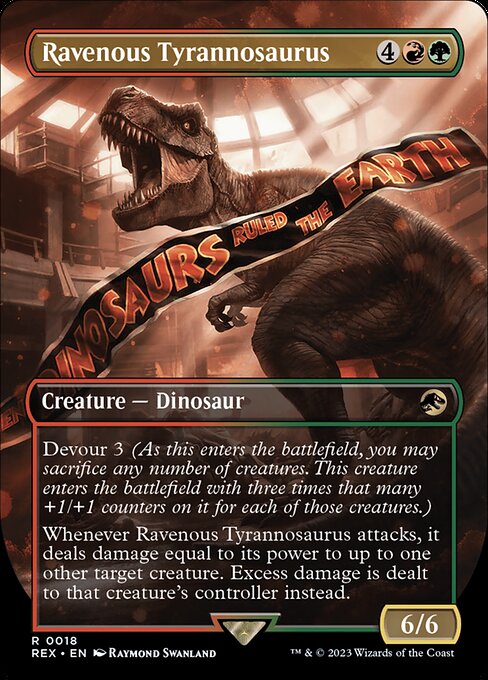 Ravenous Tyrannosaurus - Foil