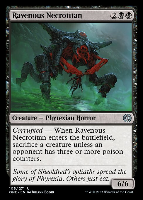 Ravenous Necrotitan - Foil
