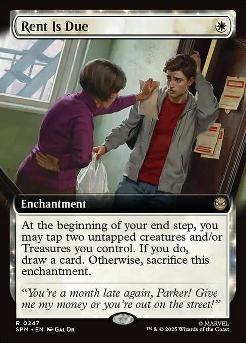 Rent Is Due - Foil