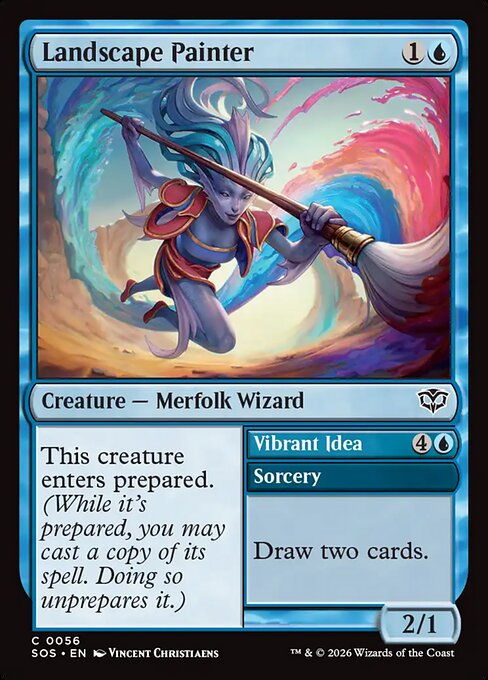 Landscape Painter - Foil