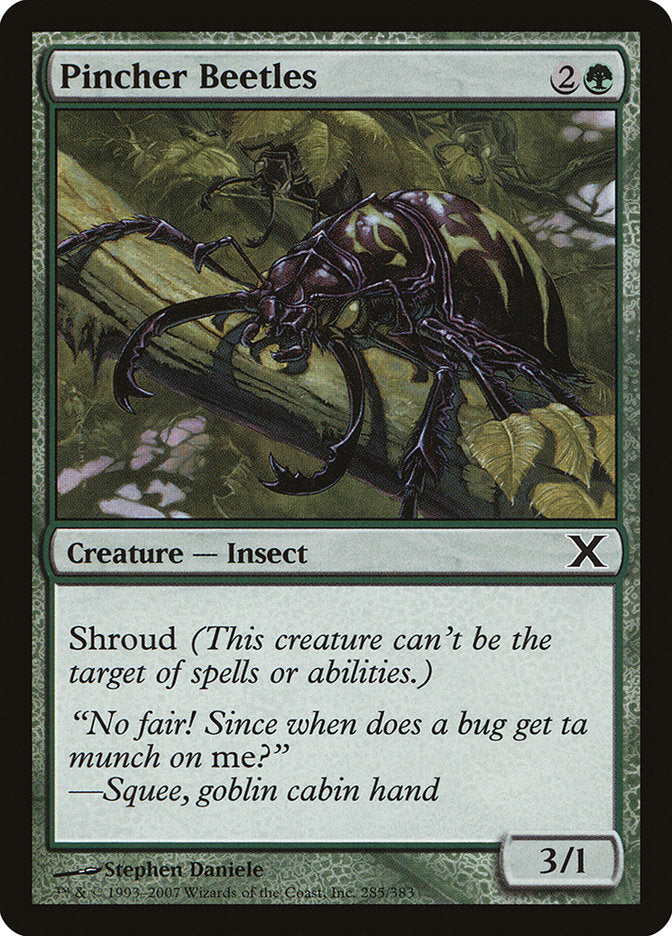 Pincher Beetles - Foil