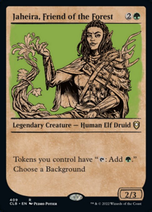 Jaheira, Friend of the Forest - Foil