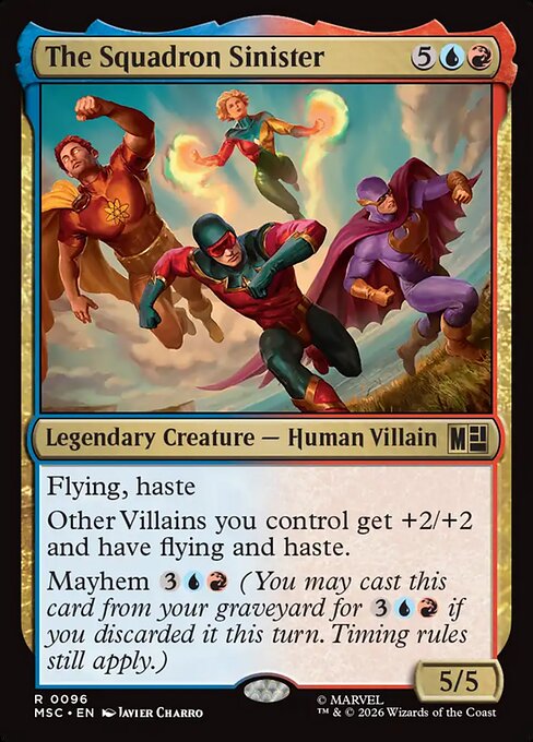 The Squadron Sinister - Surge Foil