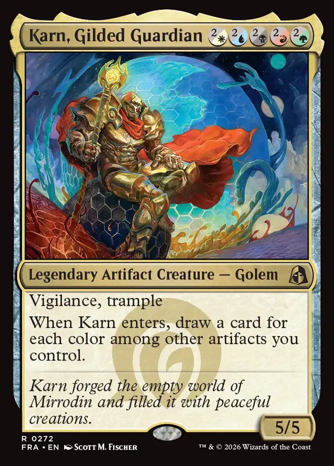 Karn, Gilded Guardian - Foil